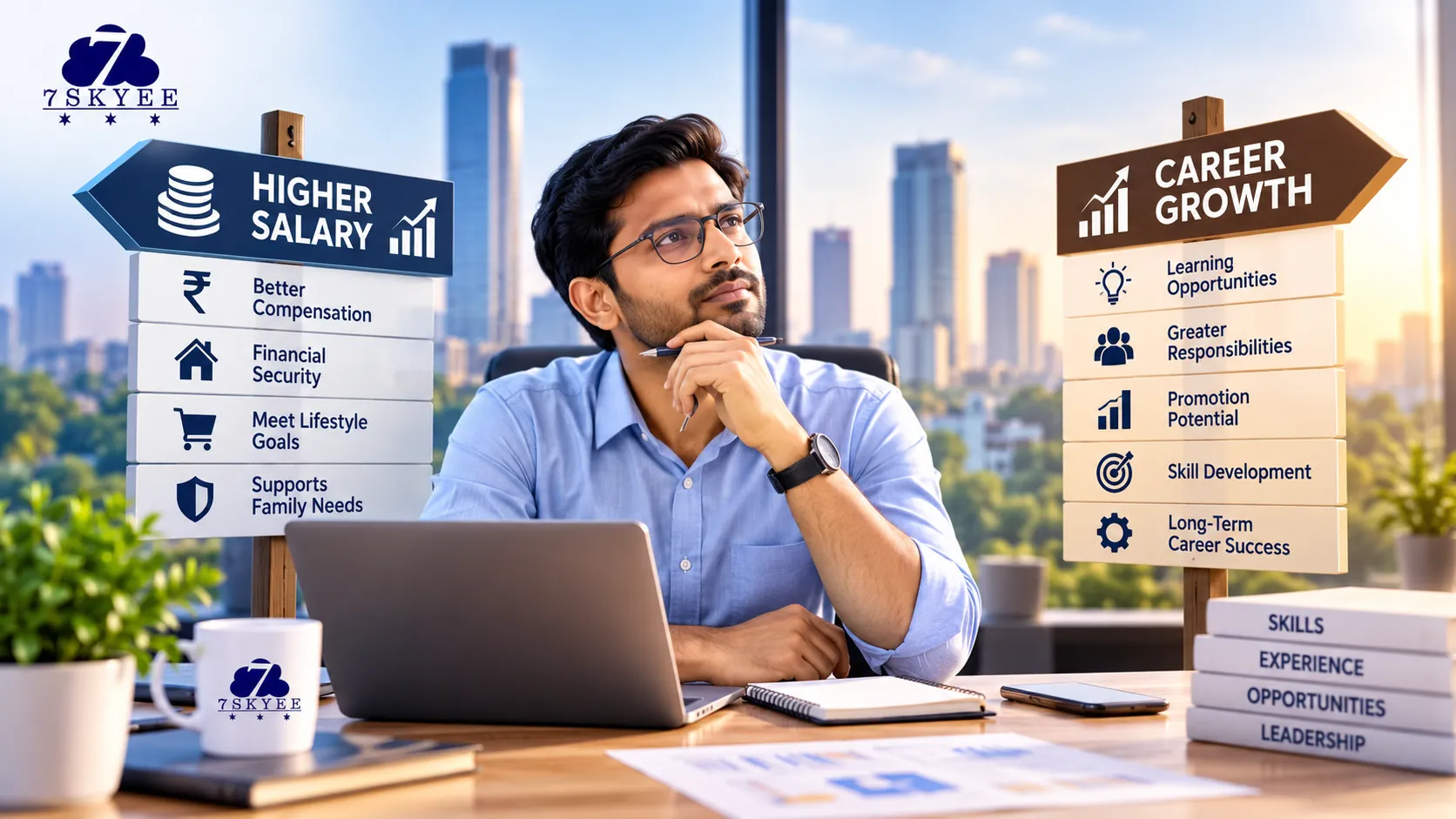 Career Growth vs Salary: Which Should You Prioritize? 7Skyee