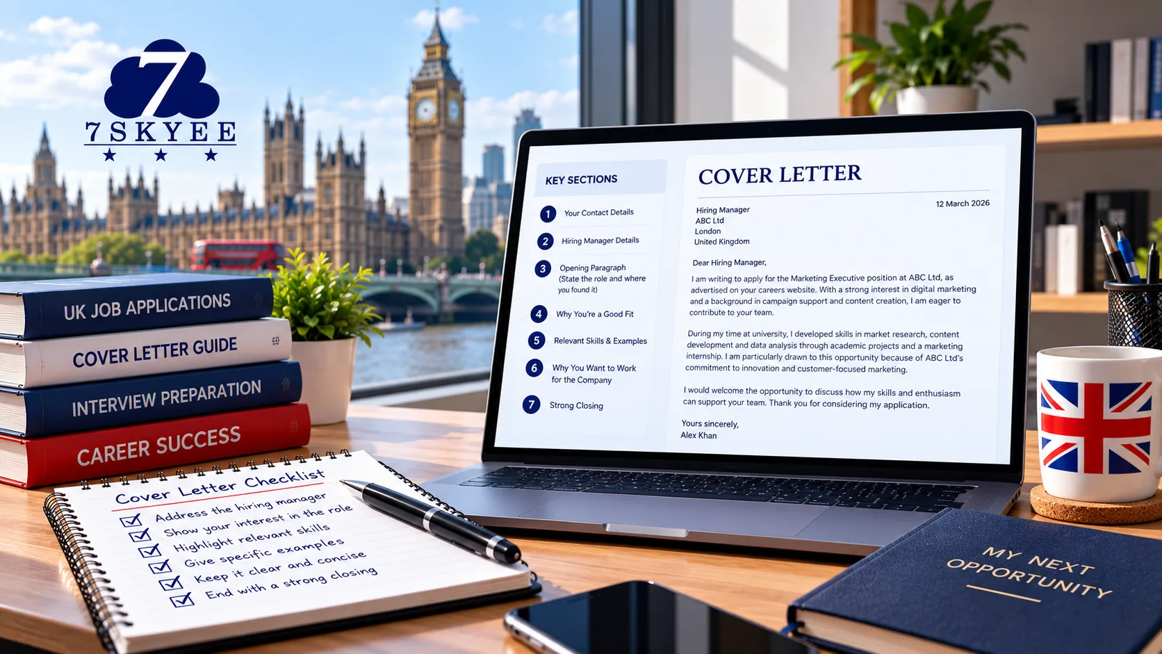 How to Write a Cover Letter for UK Jobs 7Skyee