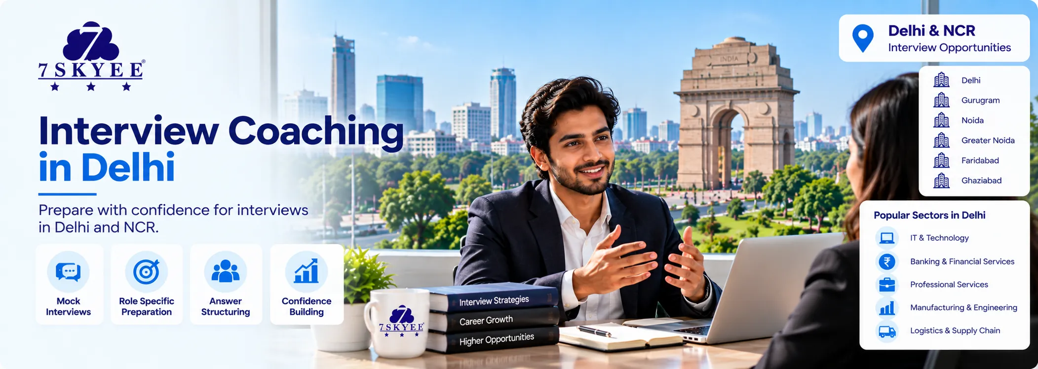 Professional interview coaching in Delhi for job interview preparation