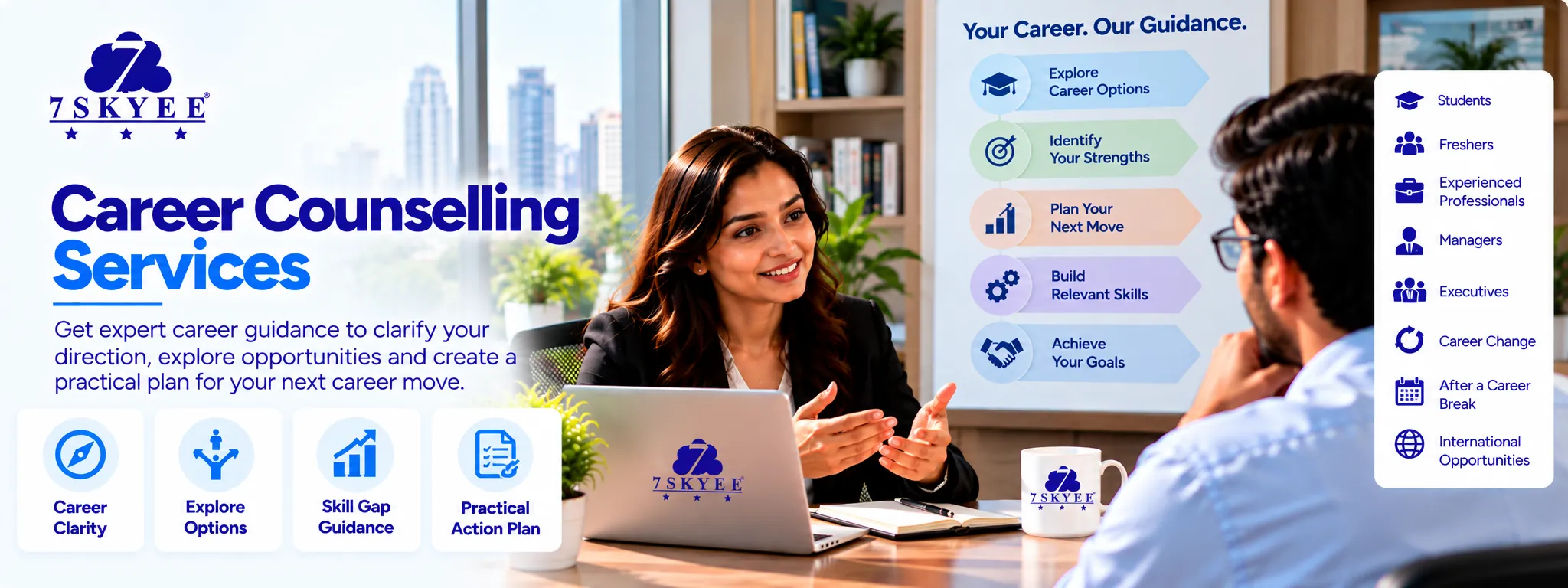 Professional Career Counselling Services 7Skyee