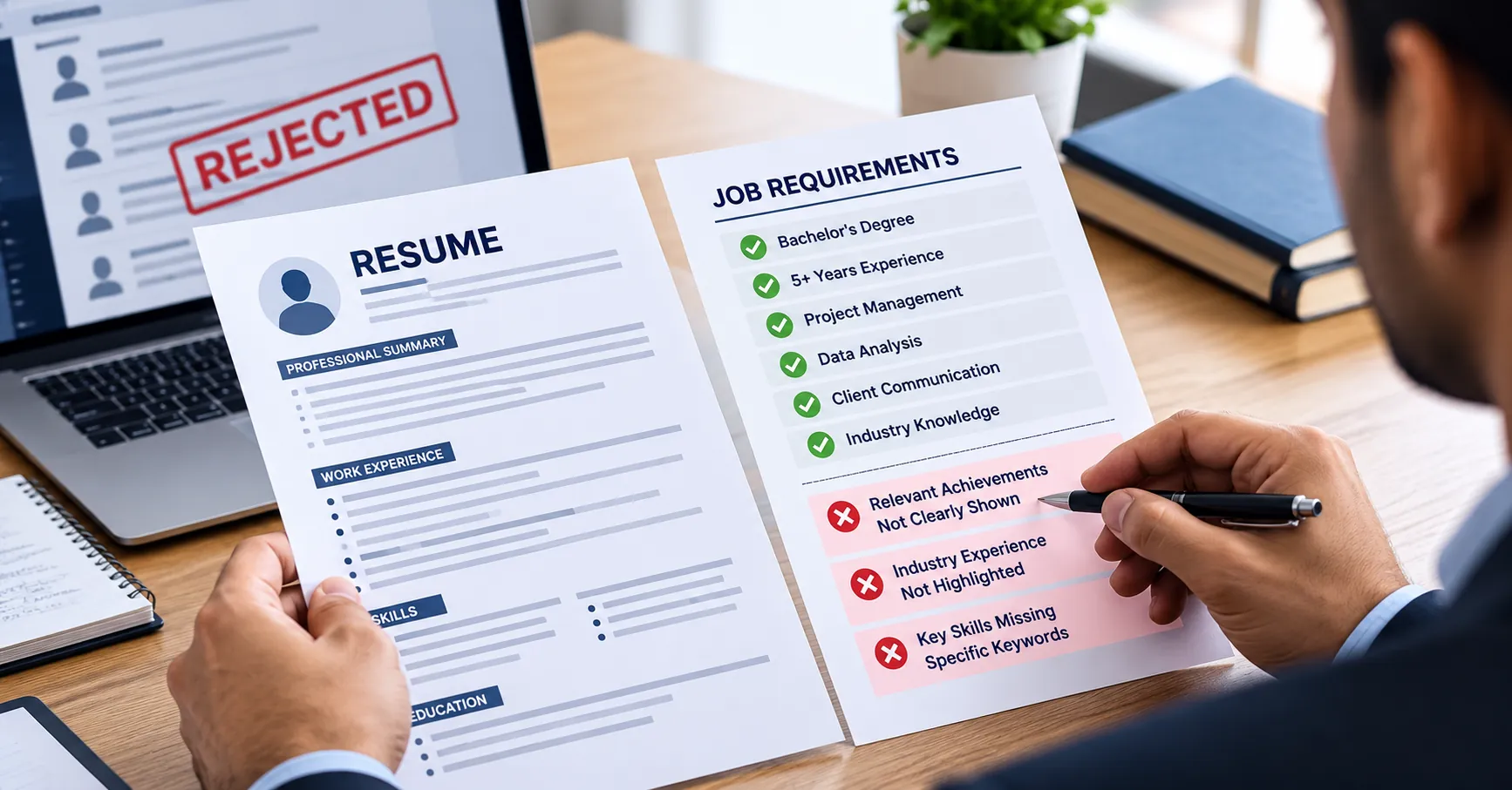 Why Your Resume Gets Rejected Even When You Meet the Job Requirements 7Skyee