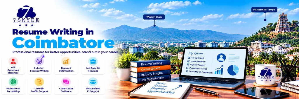 Professional resume writing in Coimbatore for ATS optimisation, job applications and career growth.