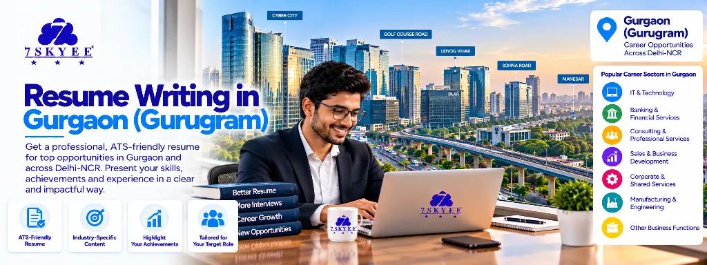Resume Writing in Gurgaon (Gurugram) 7Skyee