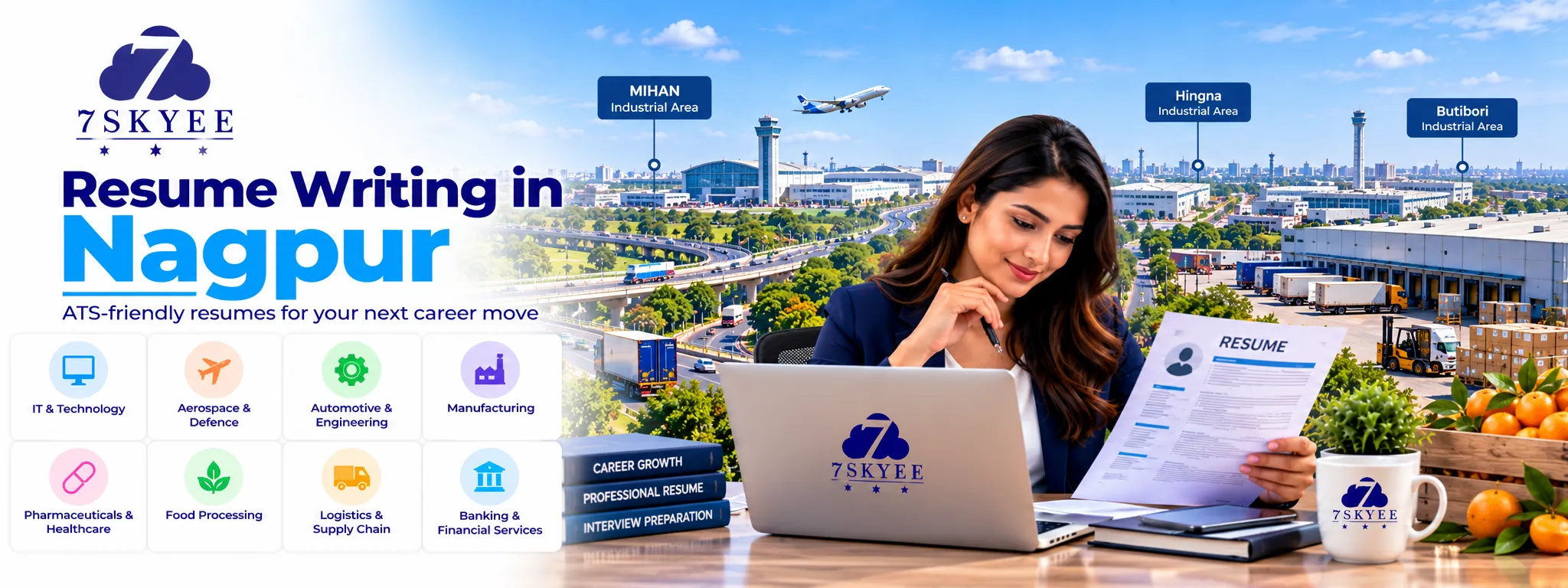 Professional ATS resume writing in Nagpur for job opportunities across Maharashtra
