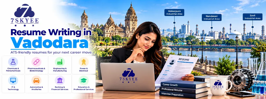 Professional ATS resume writing in Vadodara for job opportunities across Gujarat
