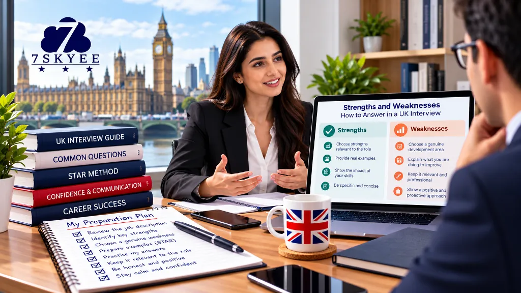 How to Answer “What Are Your Strengths and Weaknesses?” in a UK Interview 7Skyee