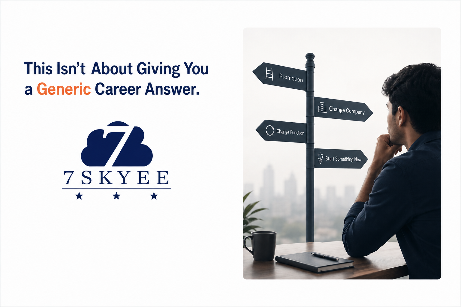 This Isn't About Giving You a Generic Career Answer.